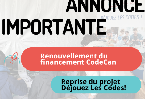 Grandir Sans Frontières est récipiendaire CodeCan 4