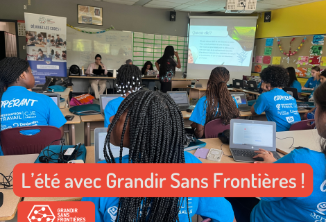 L’été est lancé dans les camps de jour avec Grandir Sans Frontières à Montréal et Shawinigan